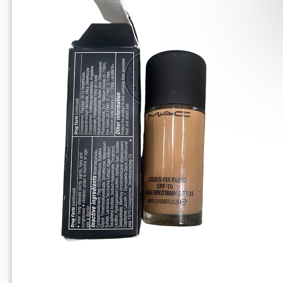 Sale‼️Mac Cosmetics C5 Studio Fix Fluid SPF15- New in Package - Picture 2 of 4